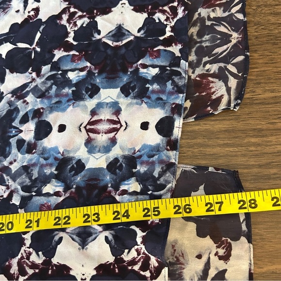 Rebecca Taylor Flowy Floral Top 8 - Picture 8 of 9